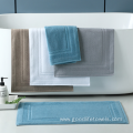 cotton jacquard thick non-slip bath mats for bathroom